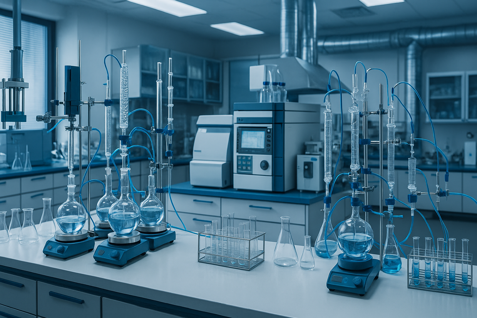 Homogeneizador de laboratorio para la industria química y petroquímica
