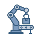 Manipulación robótica del producto icon