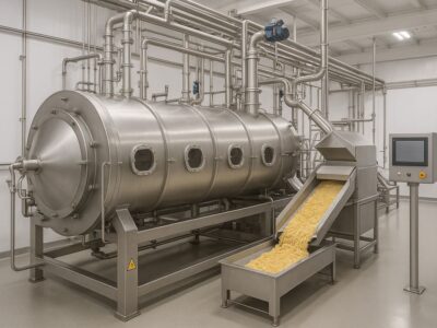 Cocedor industrial para alimentos de mascotas