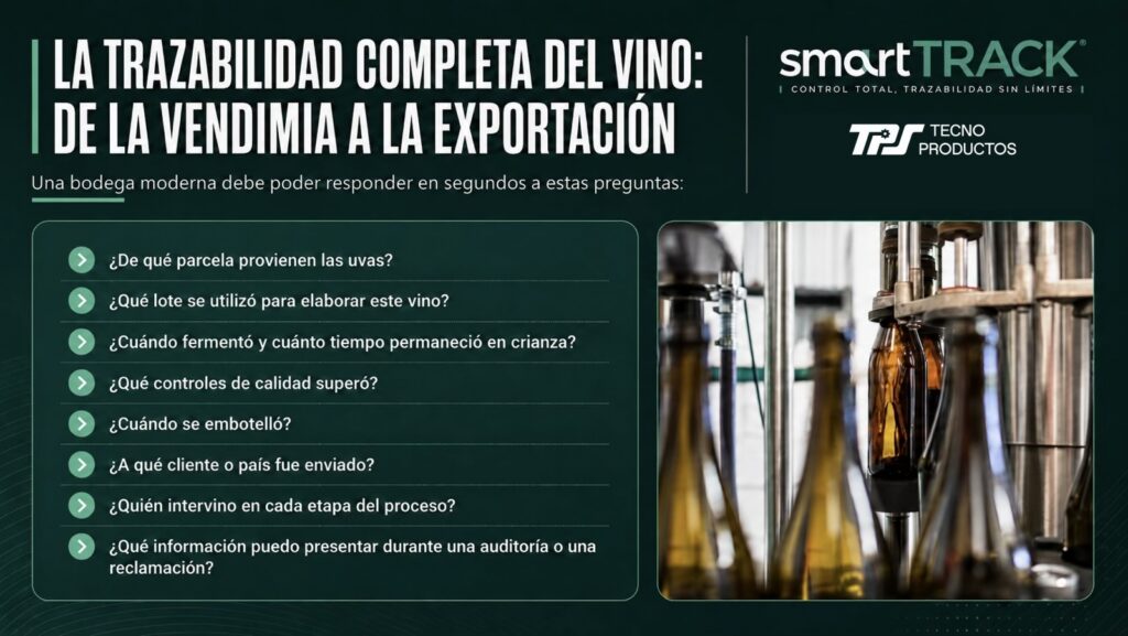 Trazabilidad de la Producción del Vino | Guía para Bodegas