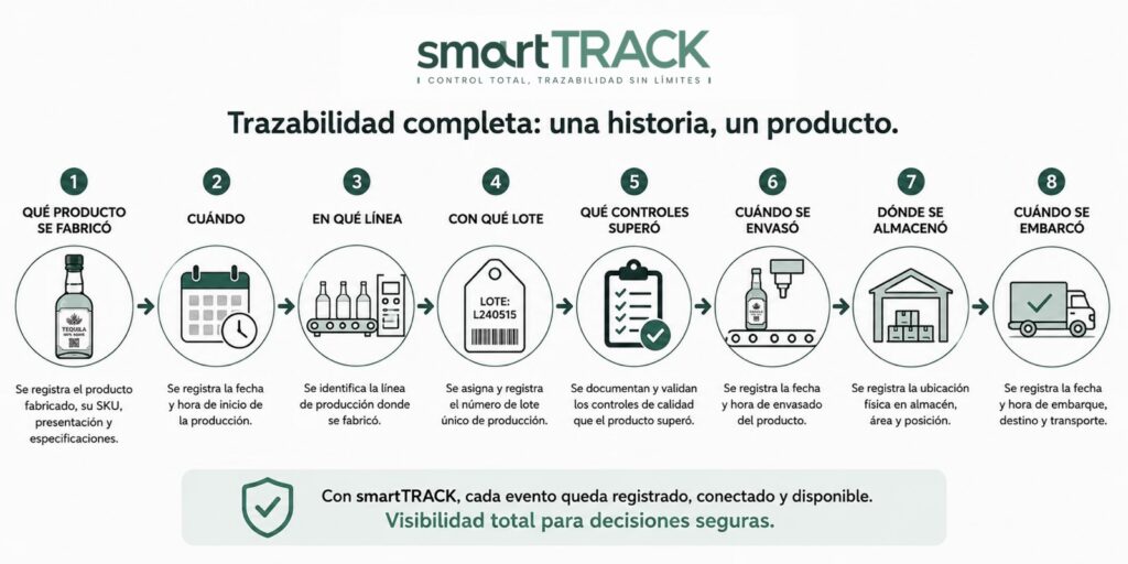Trazabilidad en la Producción Tequilera