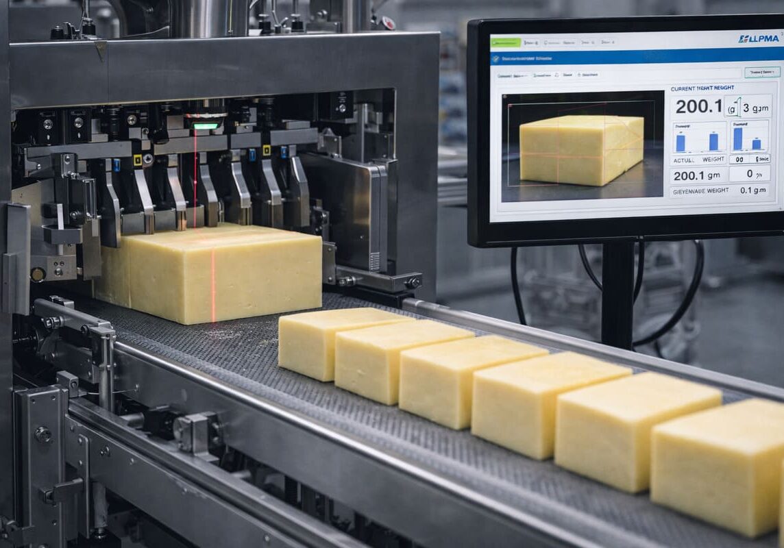 Corte de queso automatizado, precisión, Rendimiento y Mínimo Giveaway