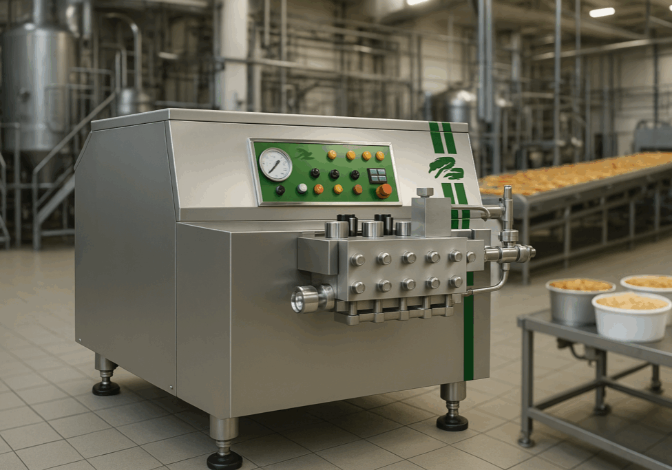 Homogeneizador Industrial de Alta Presión para la Industria Alimenticia