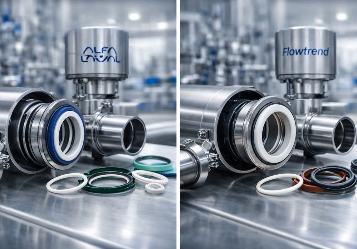 Refacciones Válvulas Alfa Laval vs Flowtrend