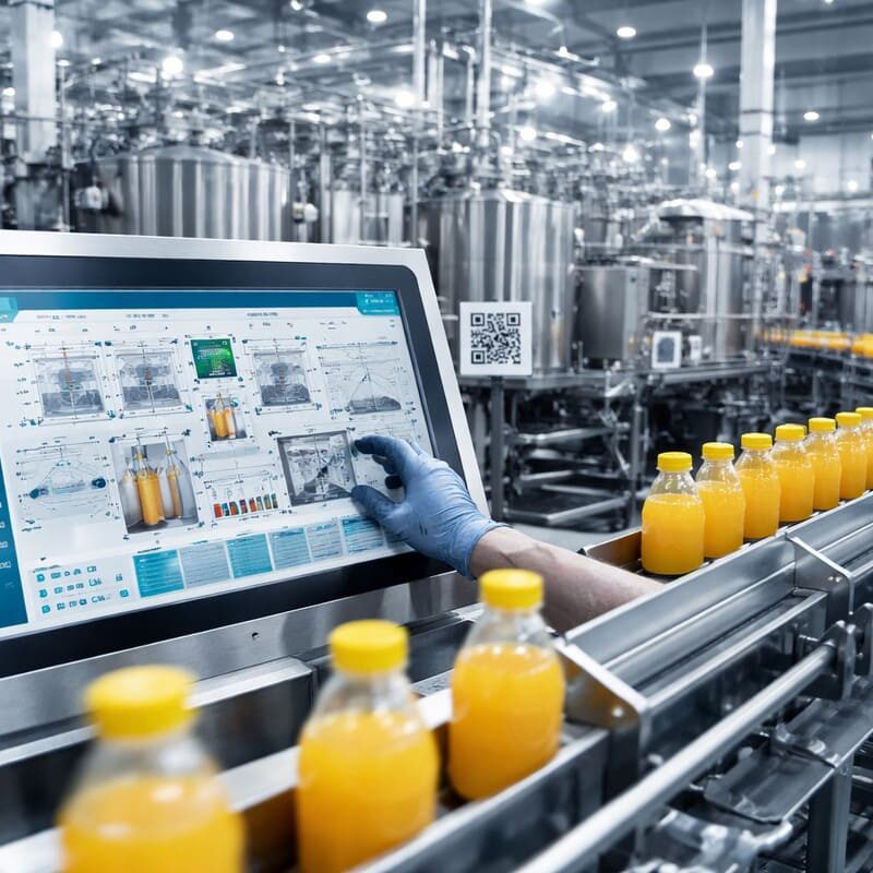 Soluciones de Automatización Industrial para Plantas de Alimentos y Bebidas