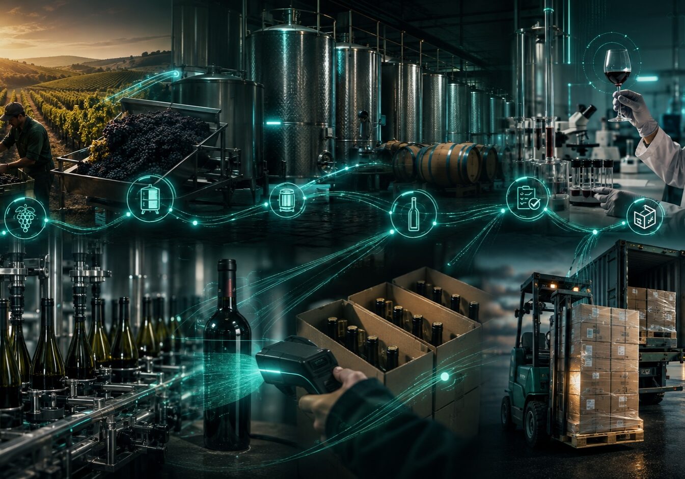 Trazabilidad de la Producción del Vino | Guía para Bodegas